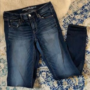 American Eagle Dark Wash Skinny Jeans